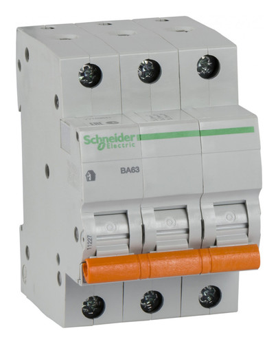 Автоматический выключатель Schneider Electric Домовой 3P 40А (C) 4.5кА