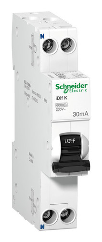 Дифавтомат Schneider Electric Acti9 2P 16А (C) 6кА 30мА (AC)