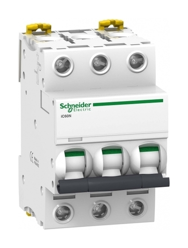 Автоматический выключатель Schneider Electric Acti9 3P 6А (D) 6кА