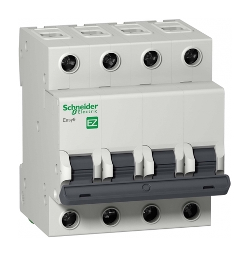 Автоматический выключатель Schneider Electric Easy9 4P 10А (C) 4.5кА