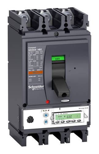 Силовой автомат Schneider Electric Compact NSX 630, Micrologic 5.3 E, 100кА, 3P, 630А