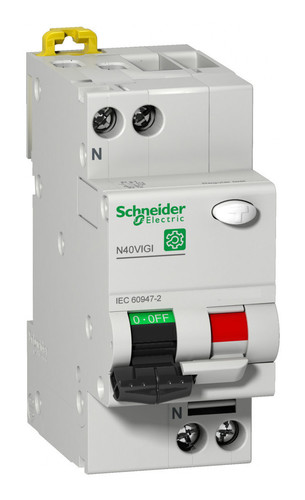 Дифавтомат Schneider Electric Multi9 1P+N 20А (C) 6кА 300мА (AC)