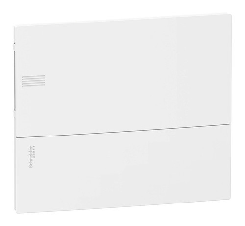 Распределительный шкаф Schneider Electric MINI PRAGMA 12 мод., IP40, встраиваемый, пластик, белая дверь, с клеммами