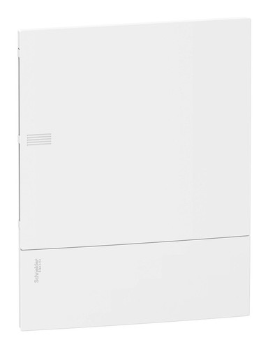 Распределительный шкаф Schneider Electric MINI PRAGMA 24 мод., IP40, встраиваемый, пластик, белая дверь, с клеммами