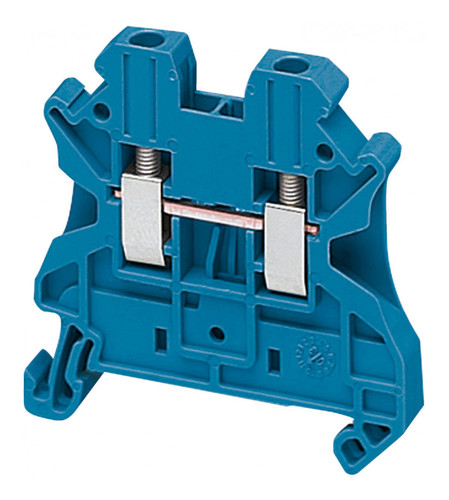 Клеммник винтовой проходной Schneider Electric Linergy TR 2,5 мм², синий, NSYTRV22BL