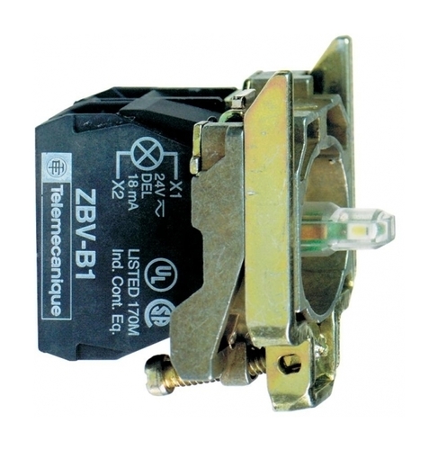 КОРПУС КНОПКИ 22ММ 120В С ПОДСВЕТКОЙ ZB4BW0G32