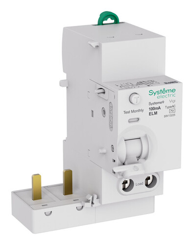 Systeme Electric Systeme9 Блок диф. тока (БДТ) 25A 2P 100мА Тип-AC 230В