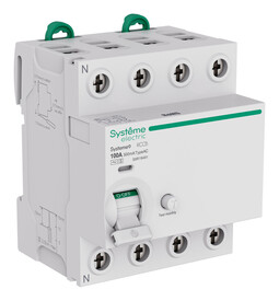 Systeme Electric Systeme9 Выключатель дифференциального тока (ВДТ) 100A 4P 300мА Тип-AC-S 400В