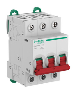 Systeme Electric Systeme9 Выключатель нагрузки (ВН) 3P 16A 400В