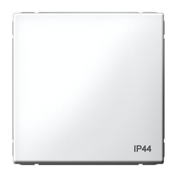 Переключатель 1-клавишный IP44 Systeme Electric ARTGALLERY, скрытый монтаж, быстрозажимные клеммы, белый