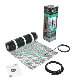 Systeme Electric STEP TURBO Мат нагревательный STM200040, 200 Вт/м2, 800 Вт, 4 м2