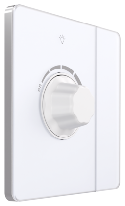 Systeme Electric Systeme Infinity Арктический лед Светорегулятор TRIAC c выключателем 300Вт