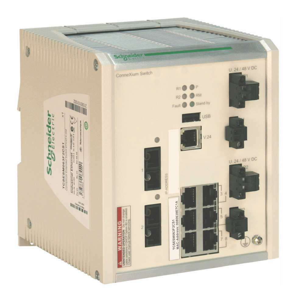 Tcsesm063f2cu1c Kom Connexium 6tx 2fxmm 6 Rj45 Schneider Electric Moskva